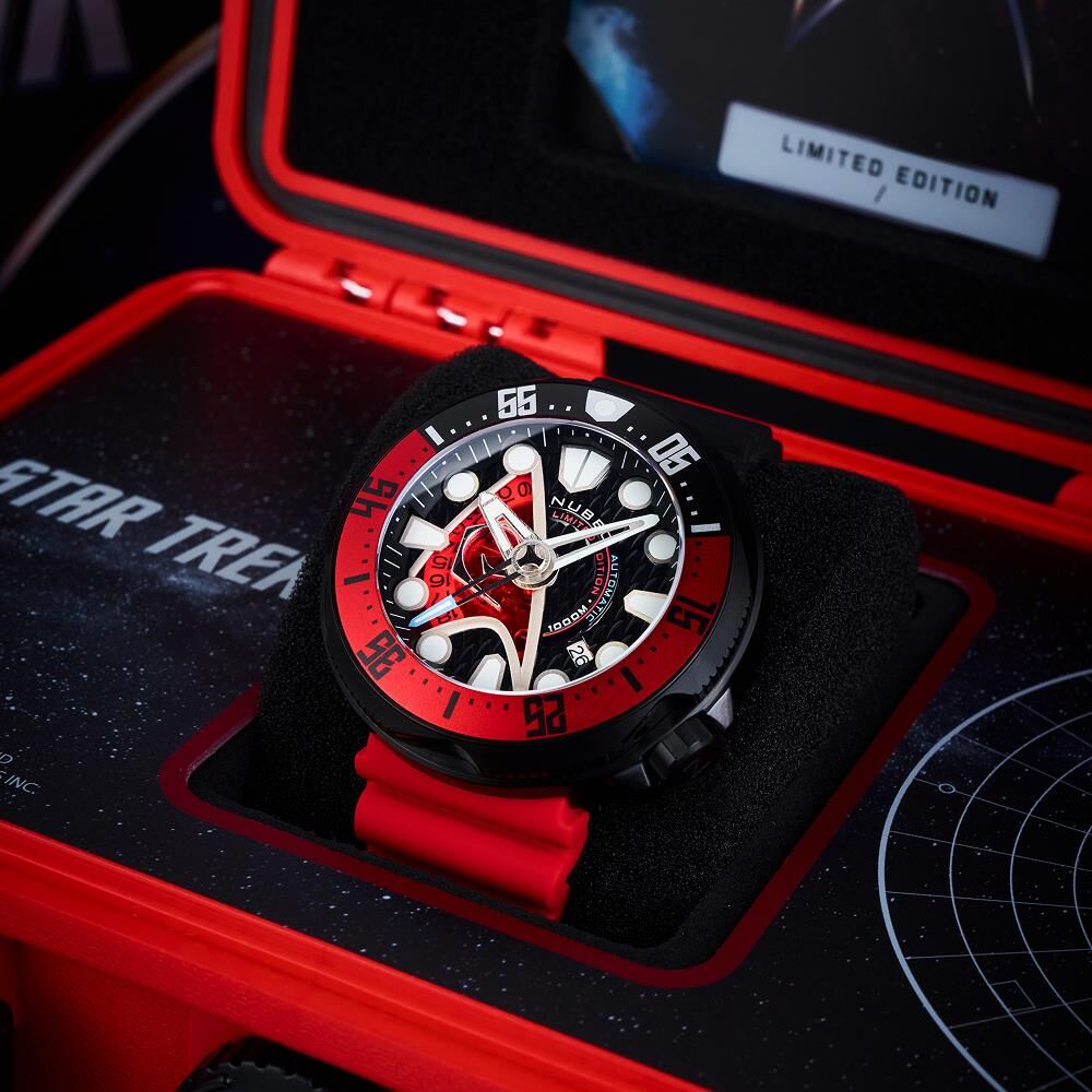  VENTANA AUTOMATIC STAR TREK STARFLEET LIMITED EDITION NB-6104-03 Erkek Kol Saati