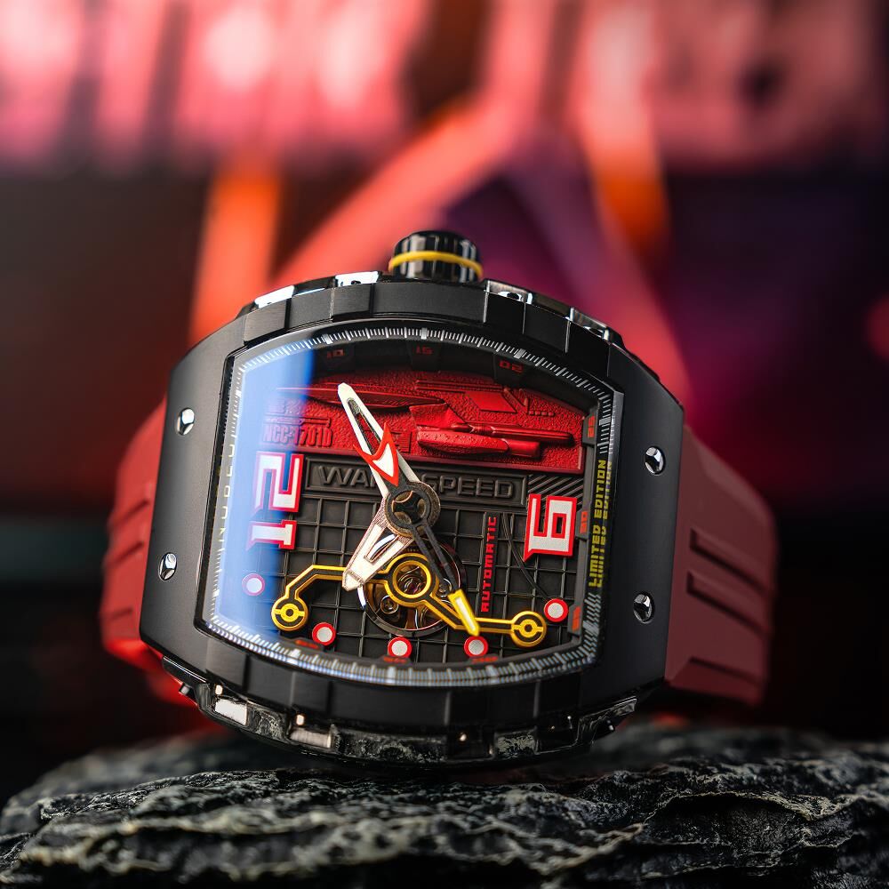  MAGELLAN AUTOMATIC STAR TREK WARP SPEED LIMITED EDITION NB-6106-01 Erkek Kol Saati