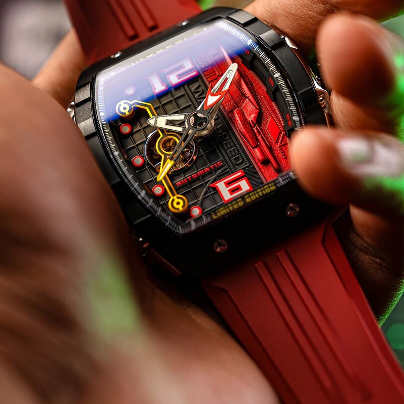  MAGELLAN AUTOMATIC STAR TREK WARP SPEED LIMITED EDITION NB-6106-01 Erkek Kol Saati - Thumbnail