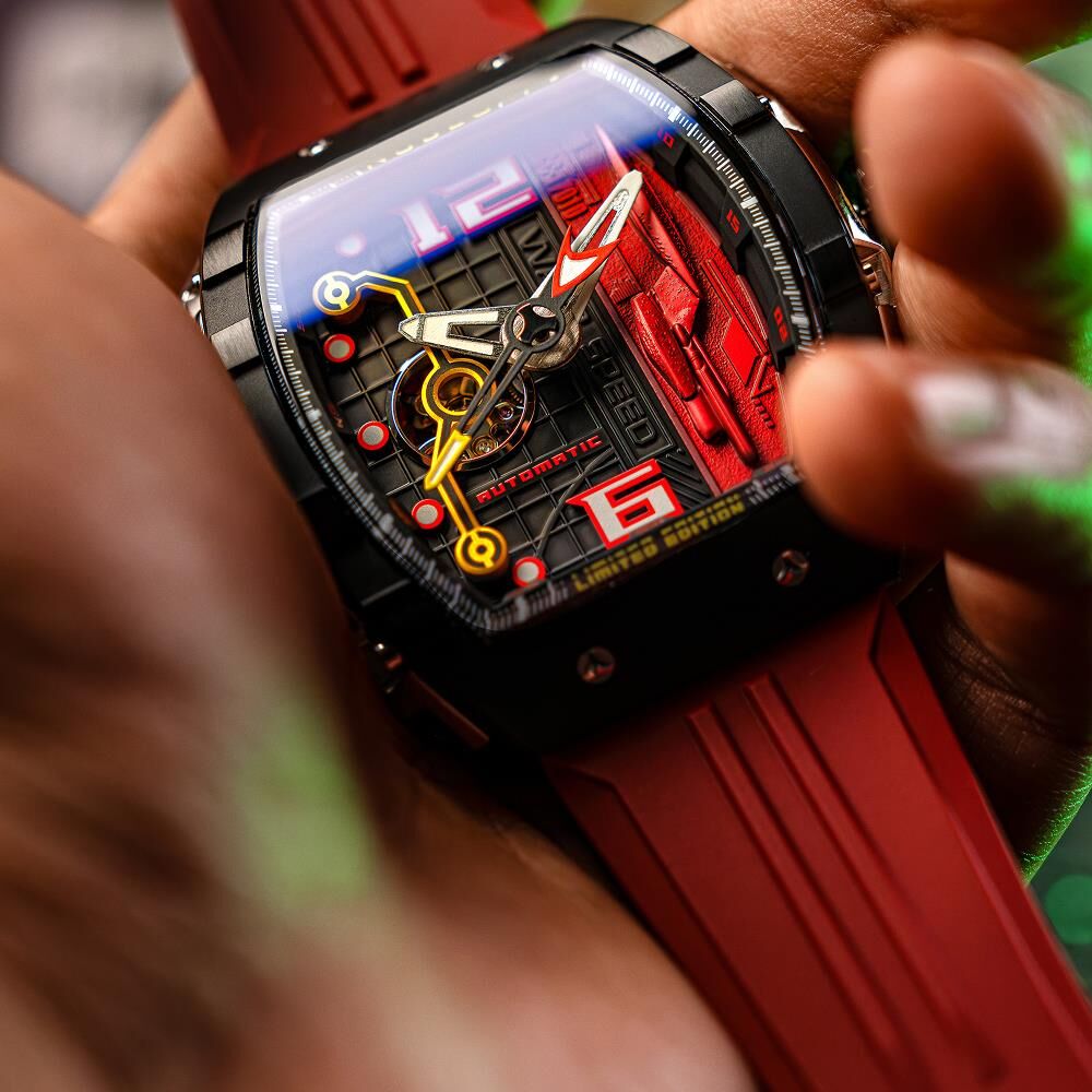  MAGELLAN AUTOMATIC STAR TREK WARP SPEED LIMITED EDITION NB-6106-01 Erkek Kol Saati