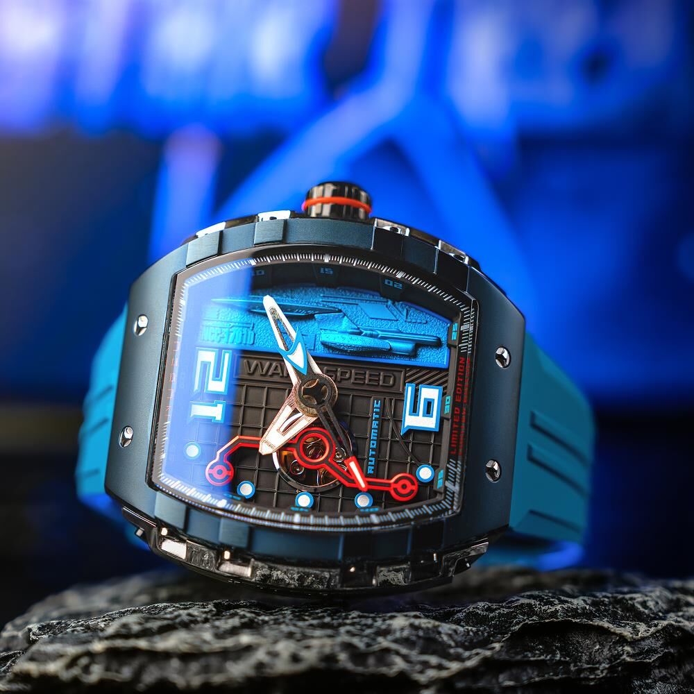  MAGELLAN AUTOMATIC STAR TREK WARP SPEED LIMITED EDITION NB-6106-02 Erkek Kol Saati