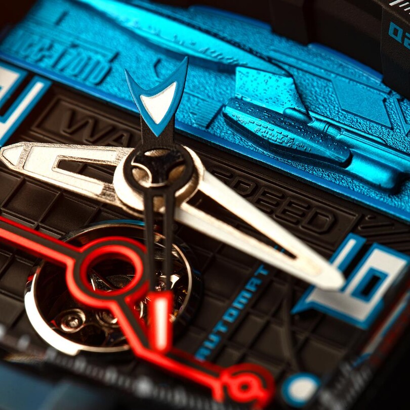  MAGELLAN AUTOMATIC STAR TREK WARP SPEED LIMITED EDITION NB-6106-02 Erkek Kol Saati - Thumbnail