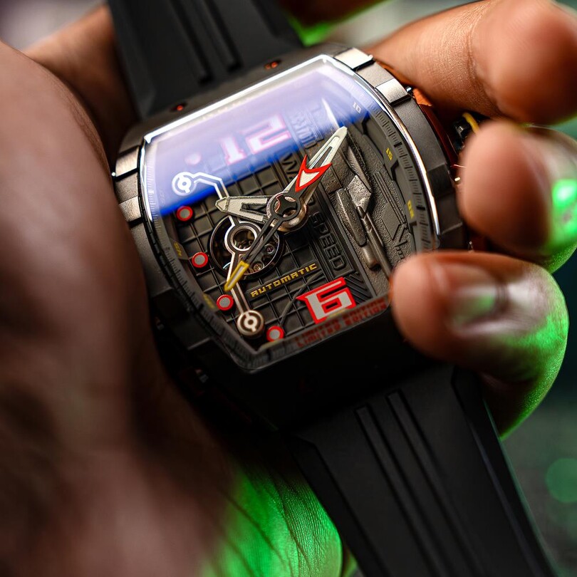  MAGELLAN AUTOMATIC STAR TREK WARP SPEED LIMITED EDITION NB-6106-04 Erkek Kol Saati - Thumbnail