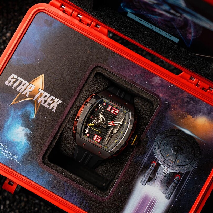  MAGELLAN AUTOMATIC STAR TREK WARP SPEED LIMITED EDITION NB-6106-04 Erkek Kol Saati - Thumbnail