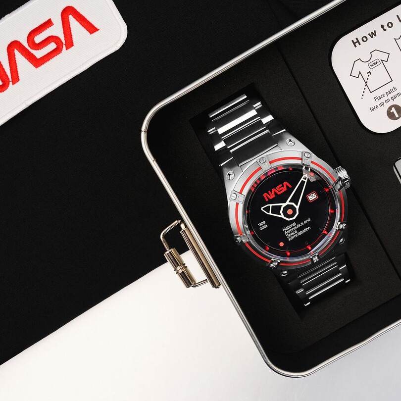  GALILEO AUTOMATIC NASA LIMITED EDITION NB-6107-NAS-22 Erkek Kol Saati - Thumbnail