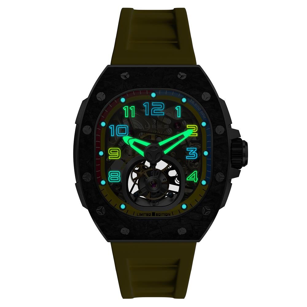 VIPER LIMITED EDITION NB-6108-02 Tourbillon Otomatik Erkek Kol Saati - 2