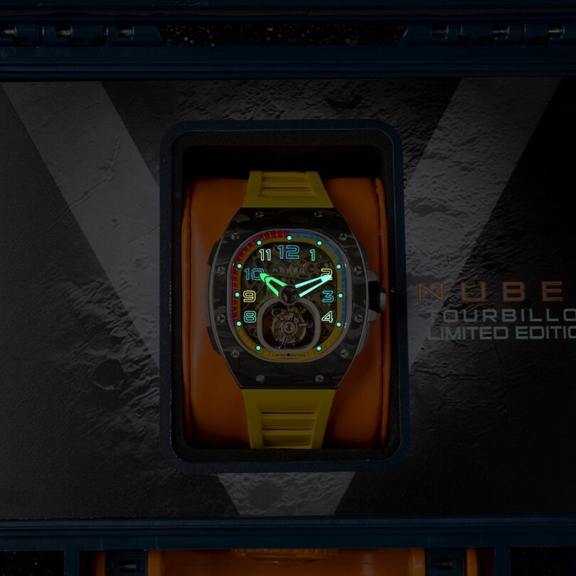 VIPER LIMITED EDITION NB-6108-02 Tourbillon Otomatik Erkek Kol Saati - 4