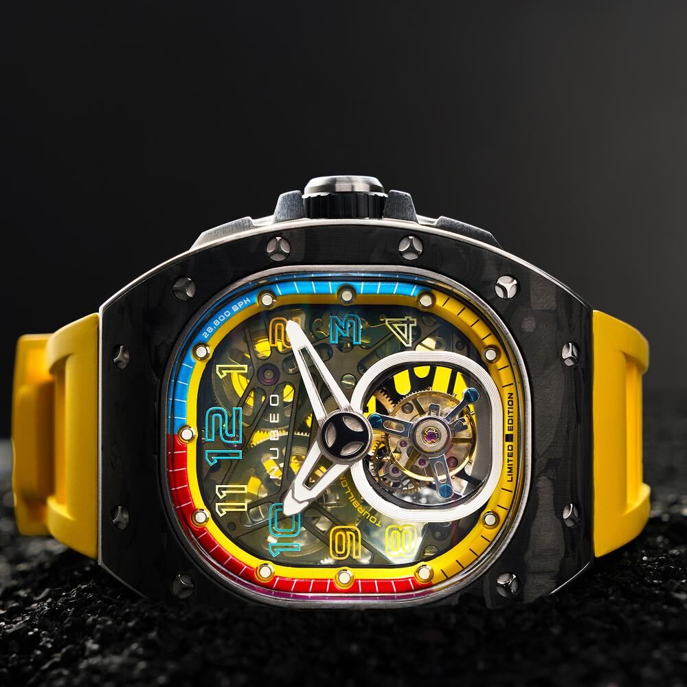 VIPER LIMITED EDITION NB-6108-02 Tourbillon Otomatik Erkek Kol Saati - 5