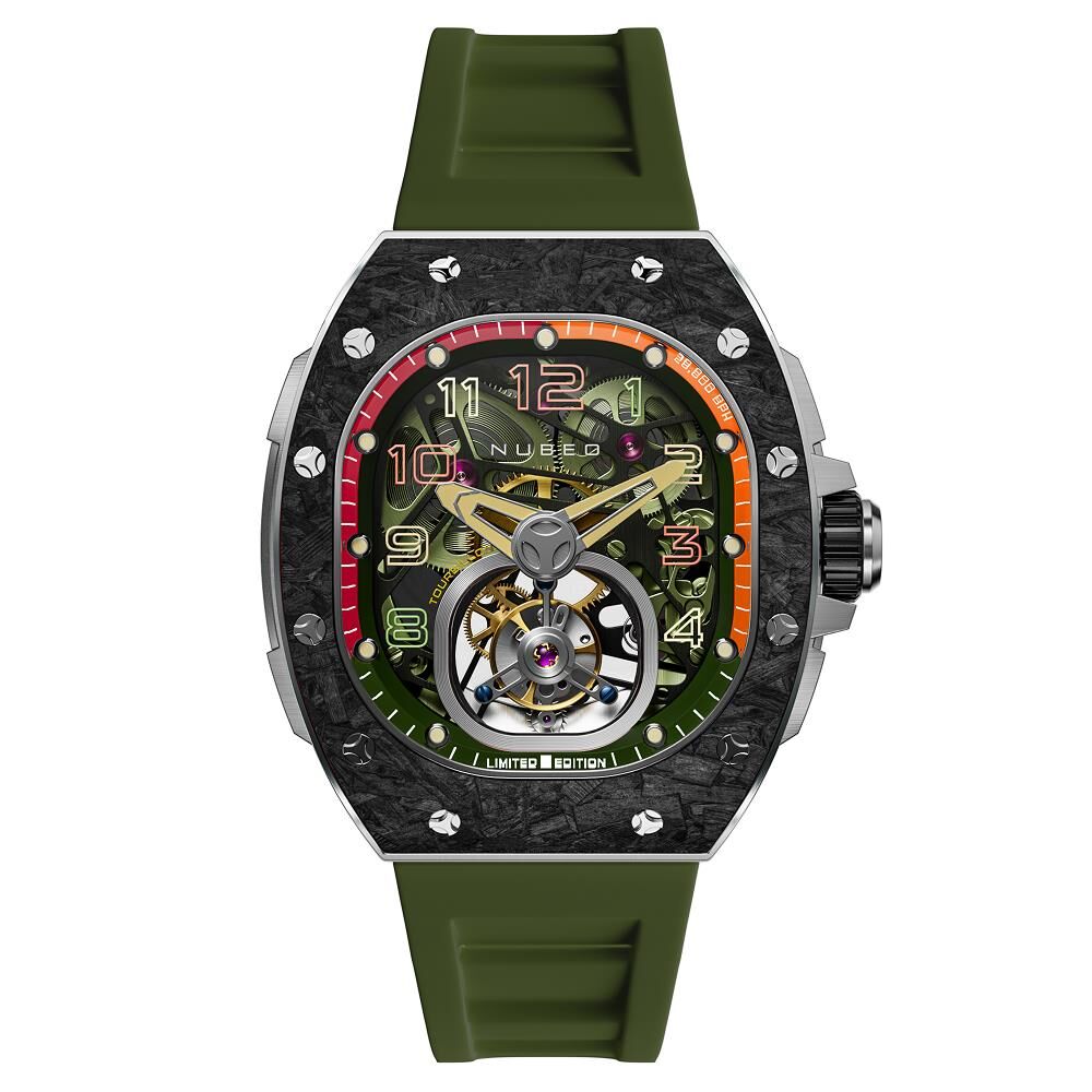 VIPER LIMITED EDITION NB-6108-05 Tourbillon Otomatik Erkek Kol Saati - 1
