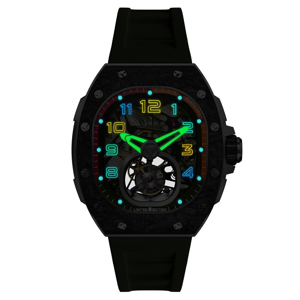 VIPER LIMITED EDITION NB-6108-05 Tourbillon Otomatik Erkek Kol Saati - 2
