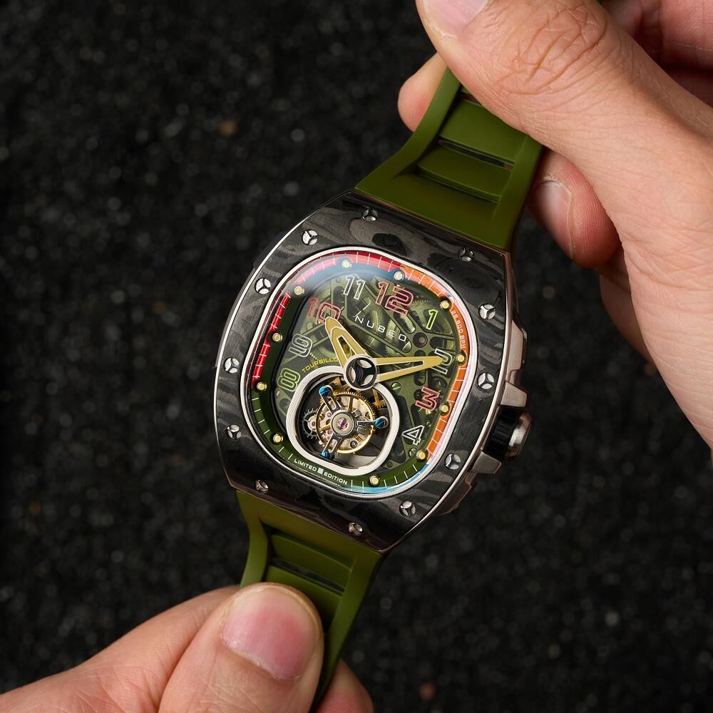 VIPER LIMITED EDITION NB-6108-05 Tourbillon Otomatik Erkek Kol Saati - 3