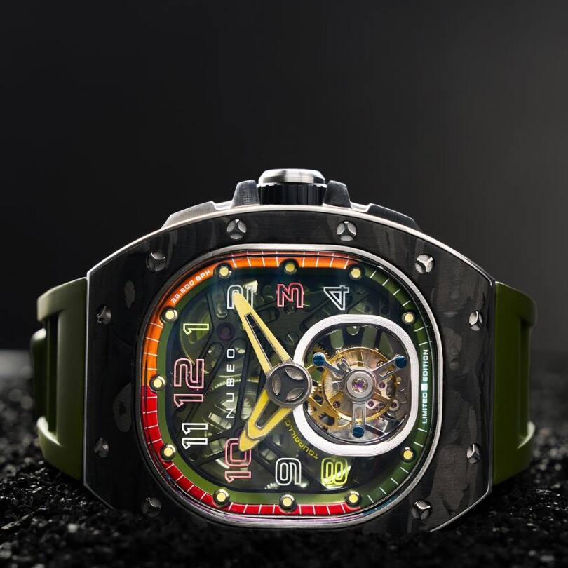 VIPER LIMITED EDITION NB-6108-05 Tourbillon Otomatik Erkek Kol Saati - 4