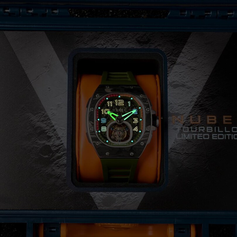 VIPER LIMITED EDITION NB-6108-05 Tourbillon Otomatik Erkek Kol Saati - 5