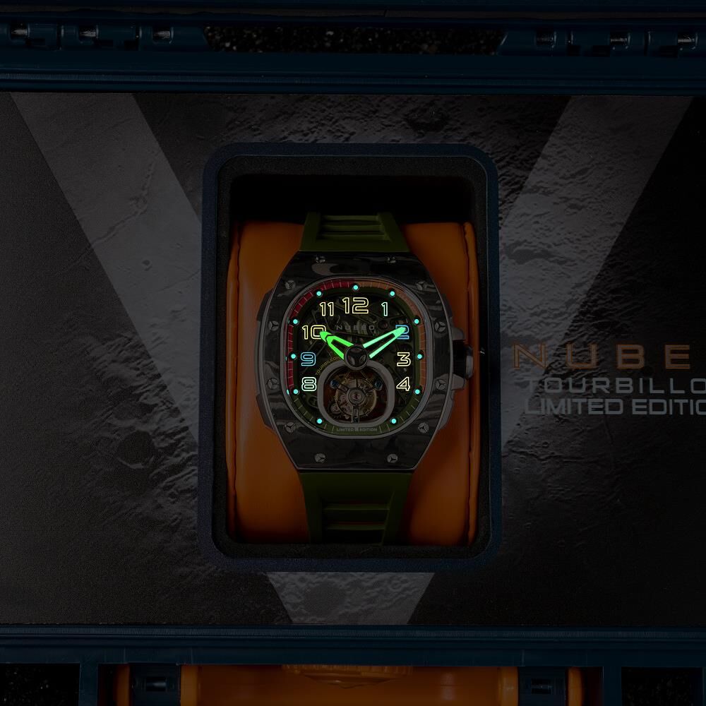 VIPER LIMITED EDITION NB-6108-05 Tourbillon Otomatik Erkek Kol Saati - 5