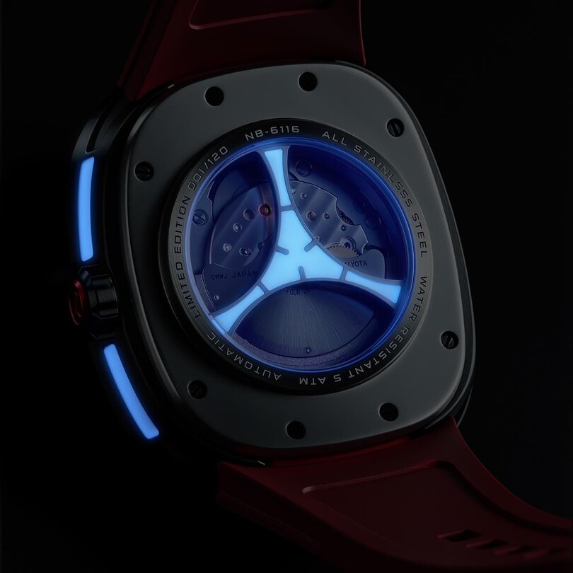 TRI-STAR ORBIT LIMITED EDITION Otomatik NB-6116-02 (Citizen Miyota 9039 Mekanizmalı) Erkek Kol Saati - Thumbnail