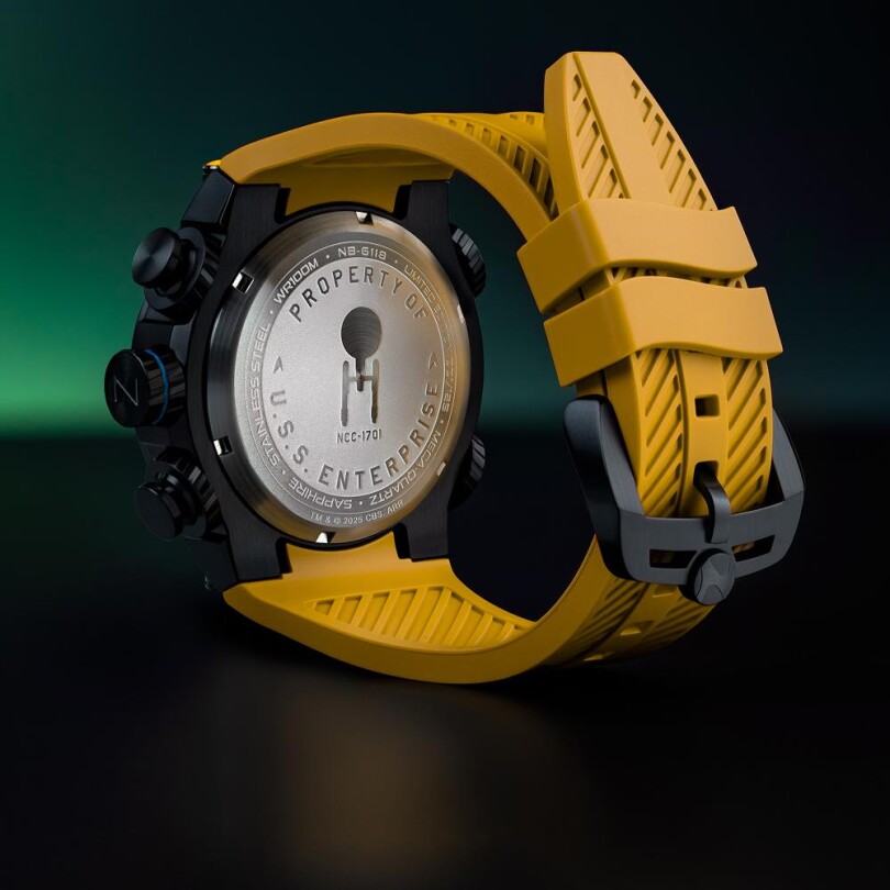 DEIMOS CHRONOGRAPH STAR TREK GALILEO LIMITED EDITION NB-6118-02 (Seiko VD53 Mekanizmalı) Erkek Kol Saati - 3