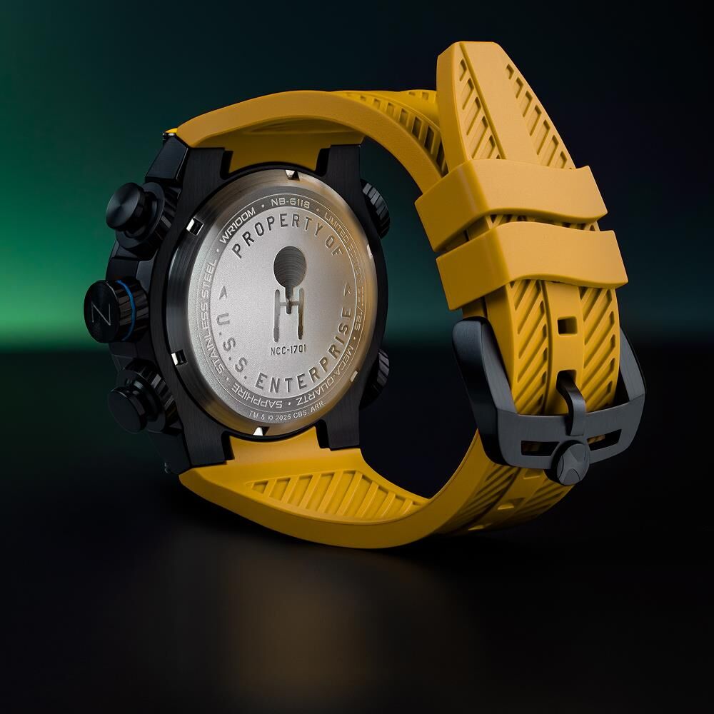 DEIMOS CHRONOGRAPH STAR TREK GALILEO LIMITED EDITION NB-6118-02 (Seiko VD53 Mekanizmalı) Erkek Kol Saati - 3