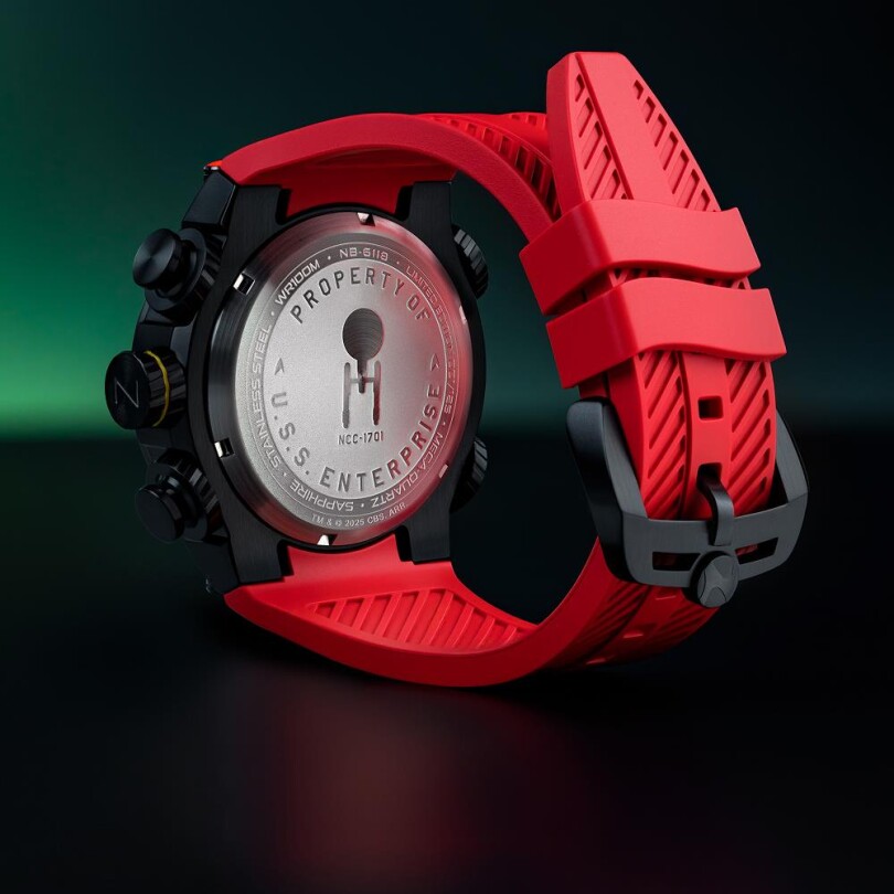 DEIMOS CHRONOGRAPH STAR TREK GALILEO LIMITED EDITION NB-6118-04 (Seiko VD53 Mekanizmalı) Erkek Kol Saati - 3