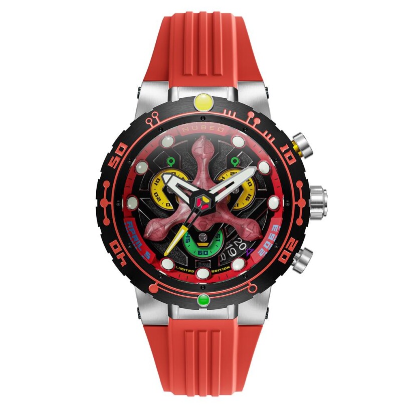 OPPORTUNITY CHRONOGRAPH STAR TREK FIRST CONTACT DAY LIMITED EDITION NB-6119-03 (Seiko VK68 Mekanizmalı) Erkek Kol Saati
