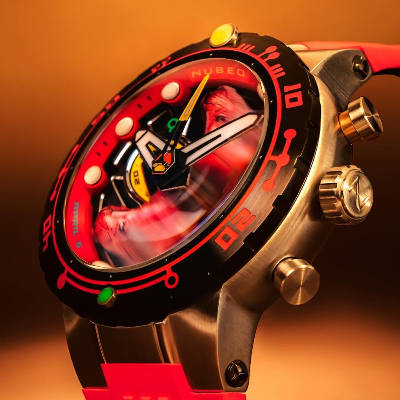 OPPORTUNITY CHRONOGRAPH STAR TREK FIRST CONTACT DAY LIMITED EDITION NB-6119-03 (Seiko VK68 Mekanizmalı) Erkek Kol Saati - 4