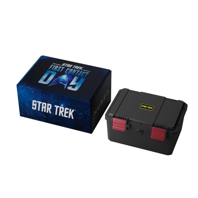OPPORTUNITY CHRONOGRAPH STAR TREK FIRST CONTACT DAY LIMITED EDITION NB-6119-03 (Seiko VK68 Mekanizmalı) Erkek Kol Saati - 5