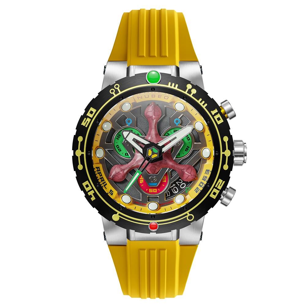 OPPORTUNITY CHRONOGRAPH STAR TREK FIRST CONTACT DAY LIMITED EDITION NB-6119-04 (Seiko VK68 Mekanizmalı) Erkek Kol Saati - 1