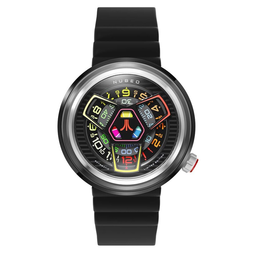 VENTANA ATARI RETRO GAMER LIMITED EDITION Otomatik NB-6125-02 (Seiko NH35 Mekanizmalı) Erkek Kol Saati - Thumbnail