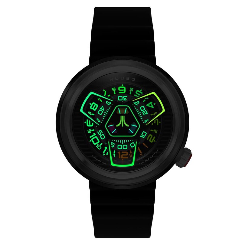 VENTANA ATARI RETRO GAMER LIMITED EDITION Otomatik NB-6125-02 (Seiko NH35 Mekanizmalı) Erkek Kol Saati - Thumbnail