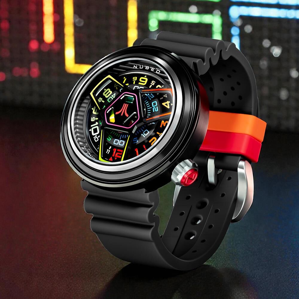 VENTANA ATARI RETRO GAMER LIMITED EDITION Otomatik NB-6125-02 (Seiko NH35 Mekanizmalı) Erkek Kol Saati