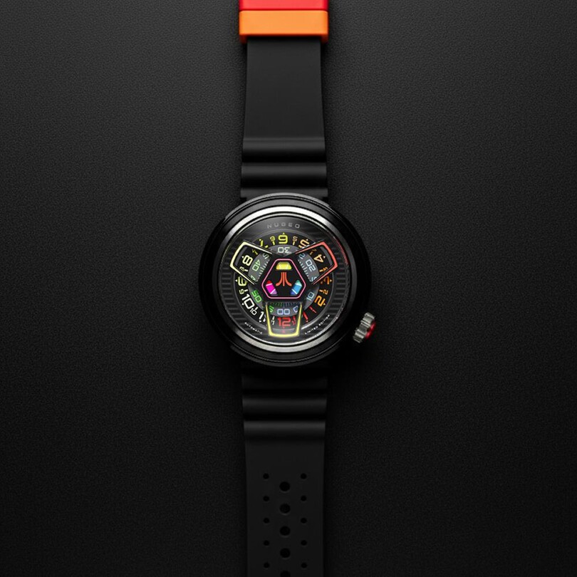 VENTANA ATARI RETRO GAMER LIMITED EDITION Otomatik NB-6125-02 (Seiko NH35 Mekanizmalı) Erkek Kol Saati - Thumbnail