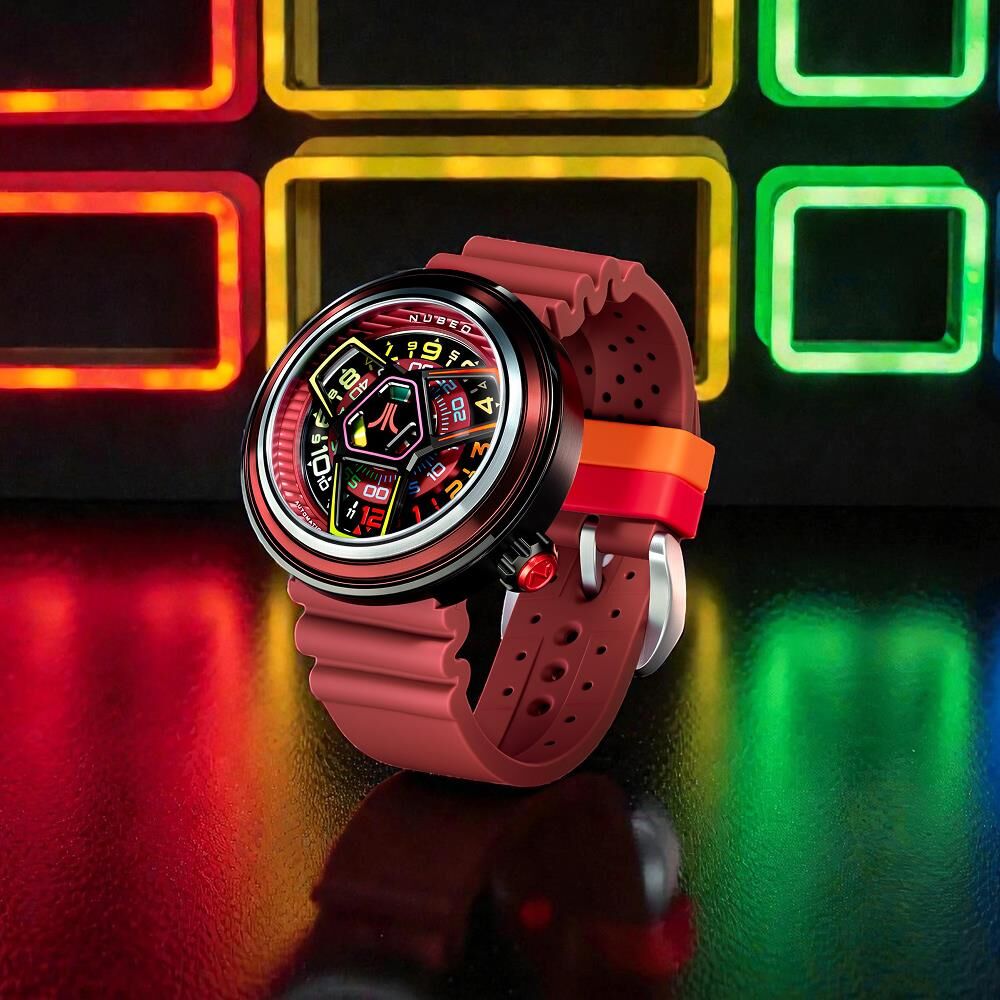 VENTANA ATARI RETRO GAMER LIMITED EDITION Otomatik NB-6125-03 (Seiko NH35 Mekanizmalı) Erkek Kol Saati