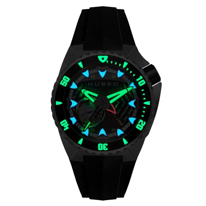 MEGALODON LIMITED EDITION NB-6136-01 Otomatik (Seiko NH70 Mekanizmalı) Erkek Kol Saati - 2
