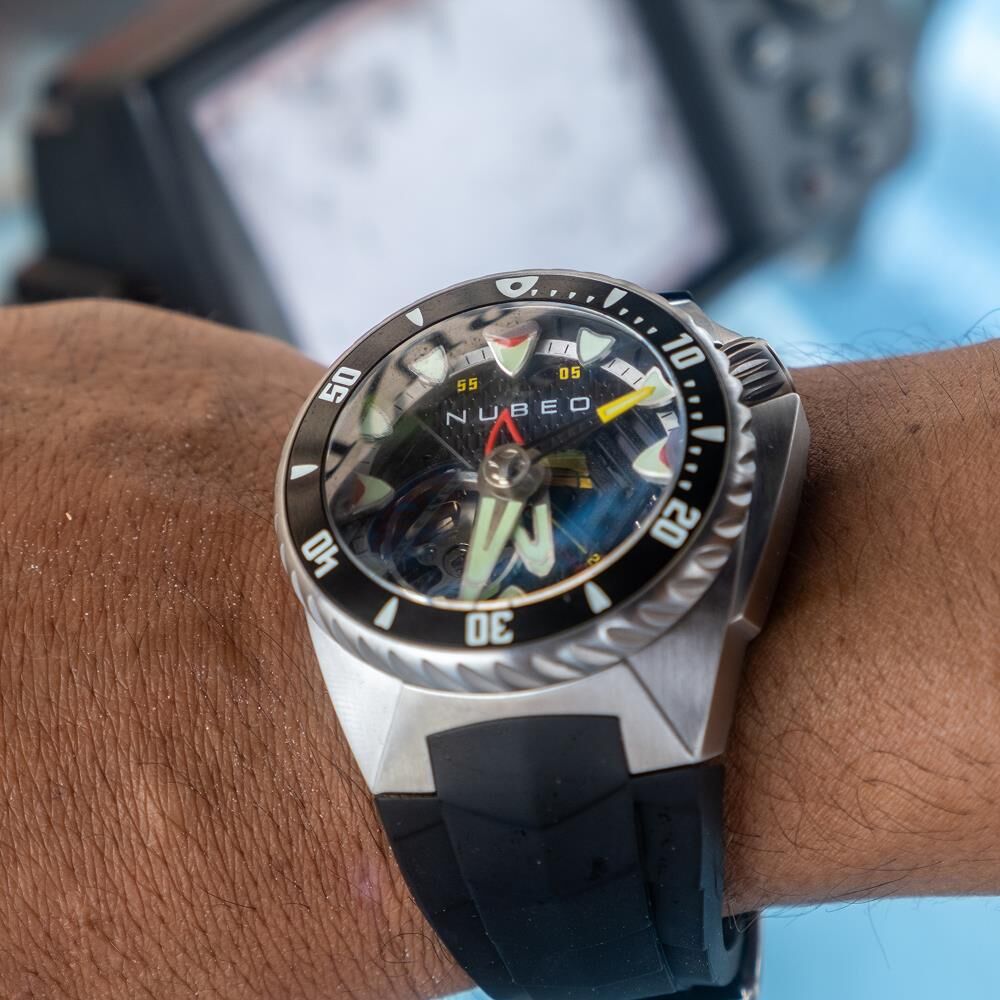 MEGALODON LIMITED EDITION NB-6136-01 Otomatik (Seiko NH70 Mekanizmalı) Erkek Kol Saati - 3