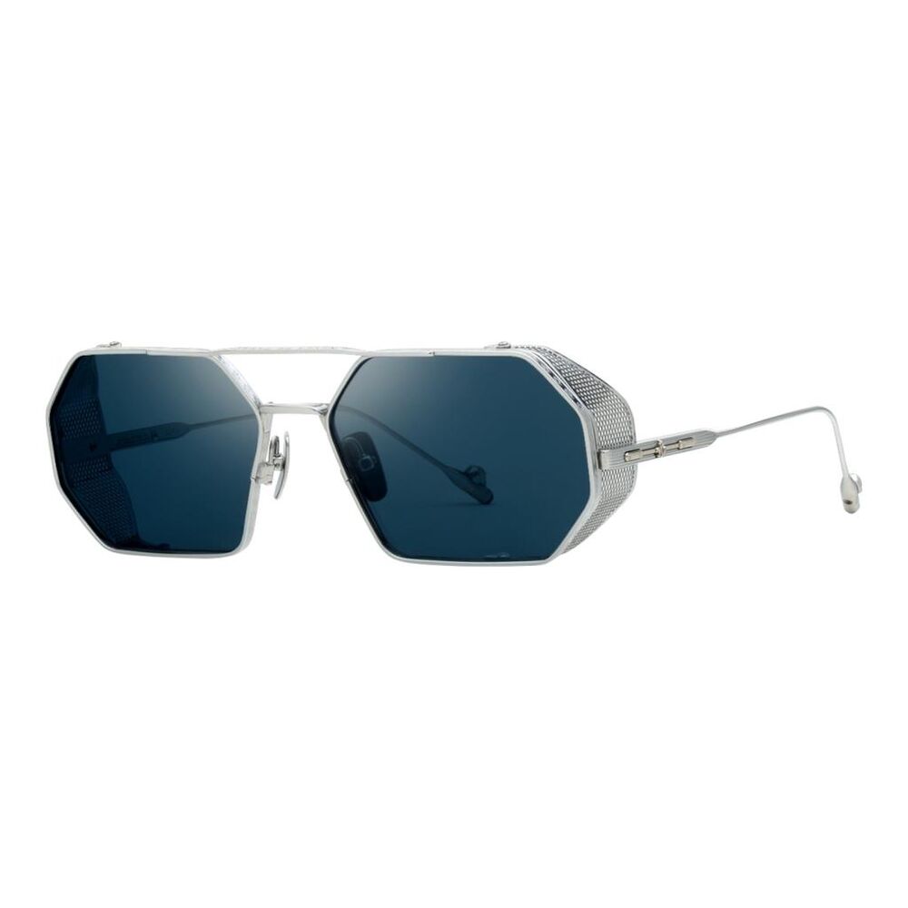 Philippe V N17.1 Gümüş Lacivert Titanyum Unisex Güneş Gözlüğü