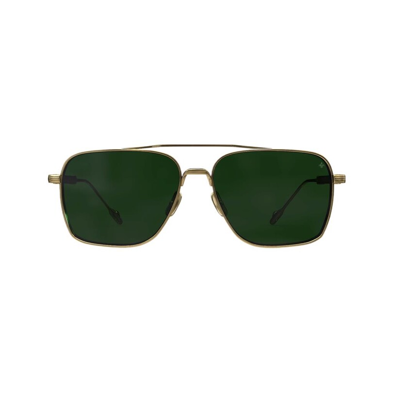 Philippe V - Philippe V N25 Altın Yeşil Unisex Güneş Gözlüğü