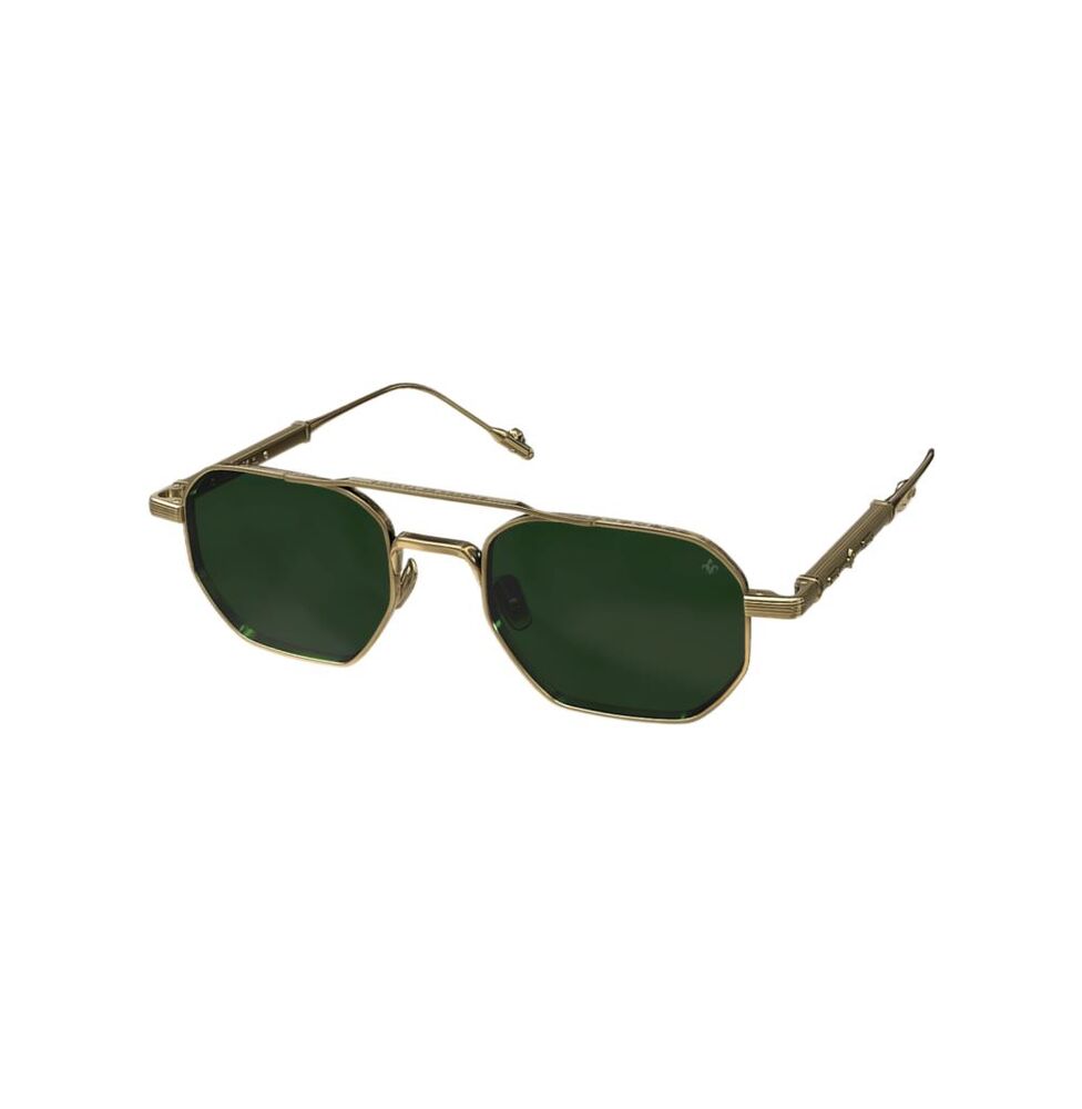 Philippe V N26 Altın Yeşil Titanyum Unisex Güneş Gözlüğü