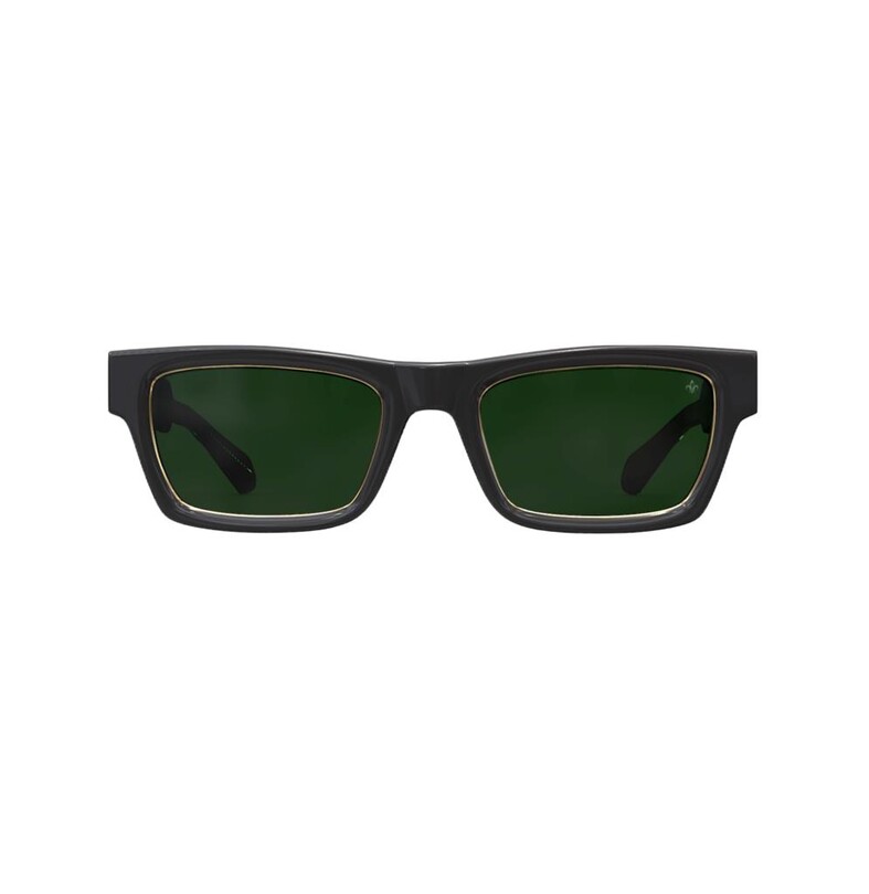 Philippe V - Philippe V N29 Siyah Altın Yeşil Unisex Güneş Gözlüğü