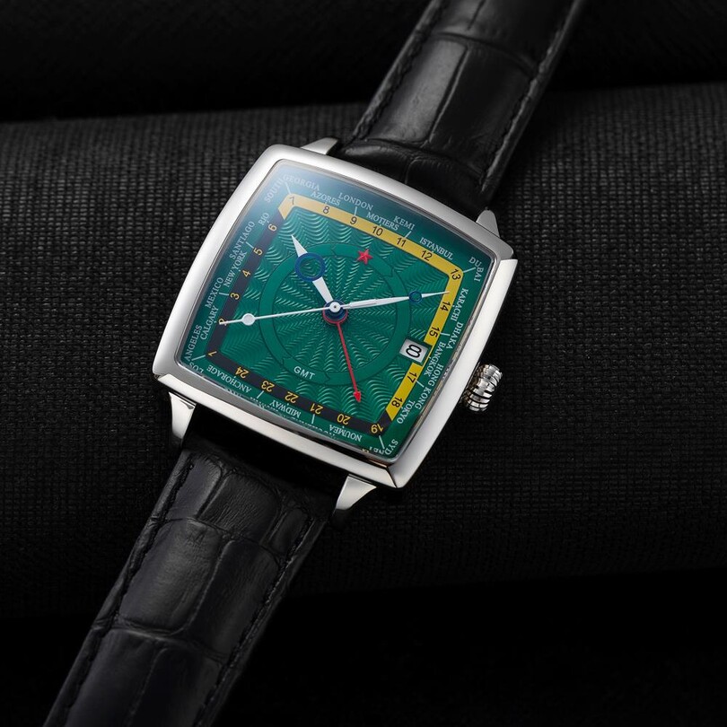 RED STAR 7691G-A Otomatik (Seiko NH34 GMT Mekanizmalı) Erkek Kol Saati - Thumbnail