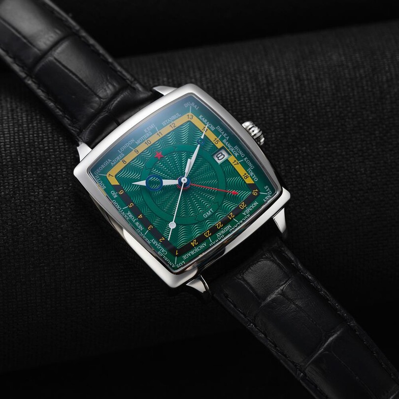 RED STAR 7691G-A Otomatik (Seiko NH34 GMT Mekanizmalı) Erkek Kol Saati - Thumbnail