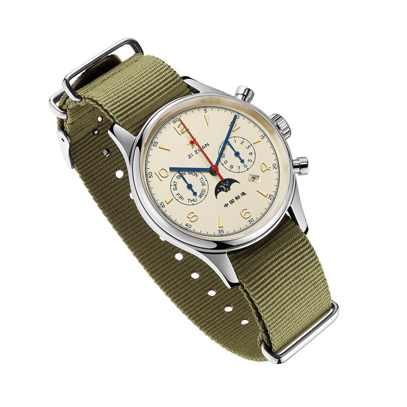 RED STAR 8910G Otomatik (Seagull ST.1654 Mekanizmalı) Erkek Kol Saati - Thumbnail