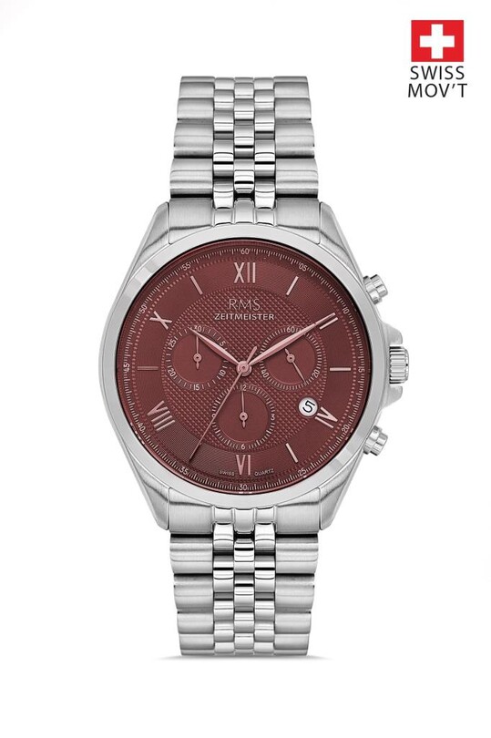 RMS ZEITMEISTER - RMS RMS.1.AG1598.06 Erkek Kol Saati