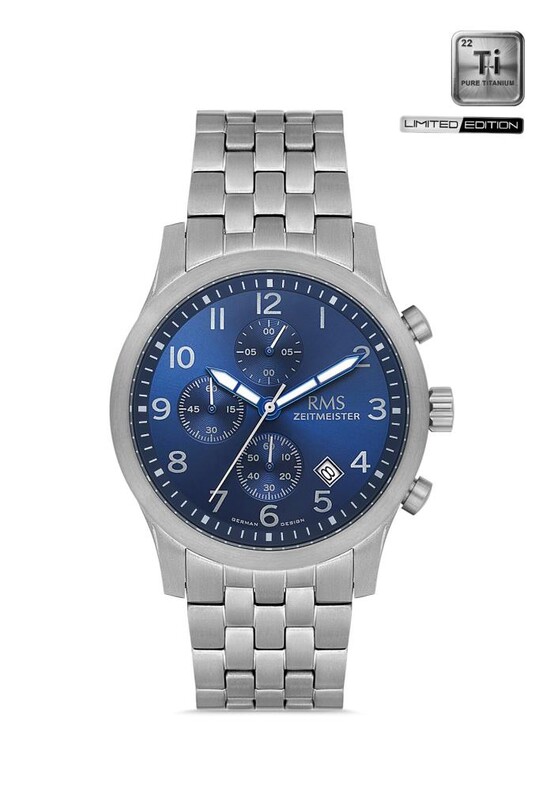 RMS ZEITMEISTER - RMS RMS.1.AG1639.03 Erkek Kol Saati