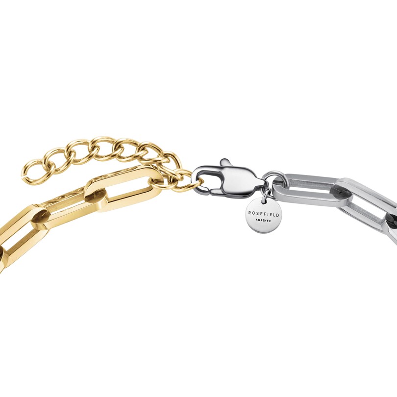 Rosefield JBDCG.J708 Duotone Zincir Çelik Bileklik - Thumbnail