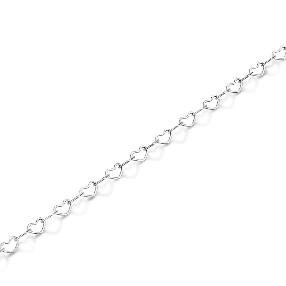 ROSEFIELD JBHCS.J683 Kalp Model Çelik Bileklik