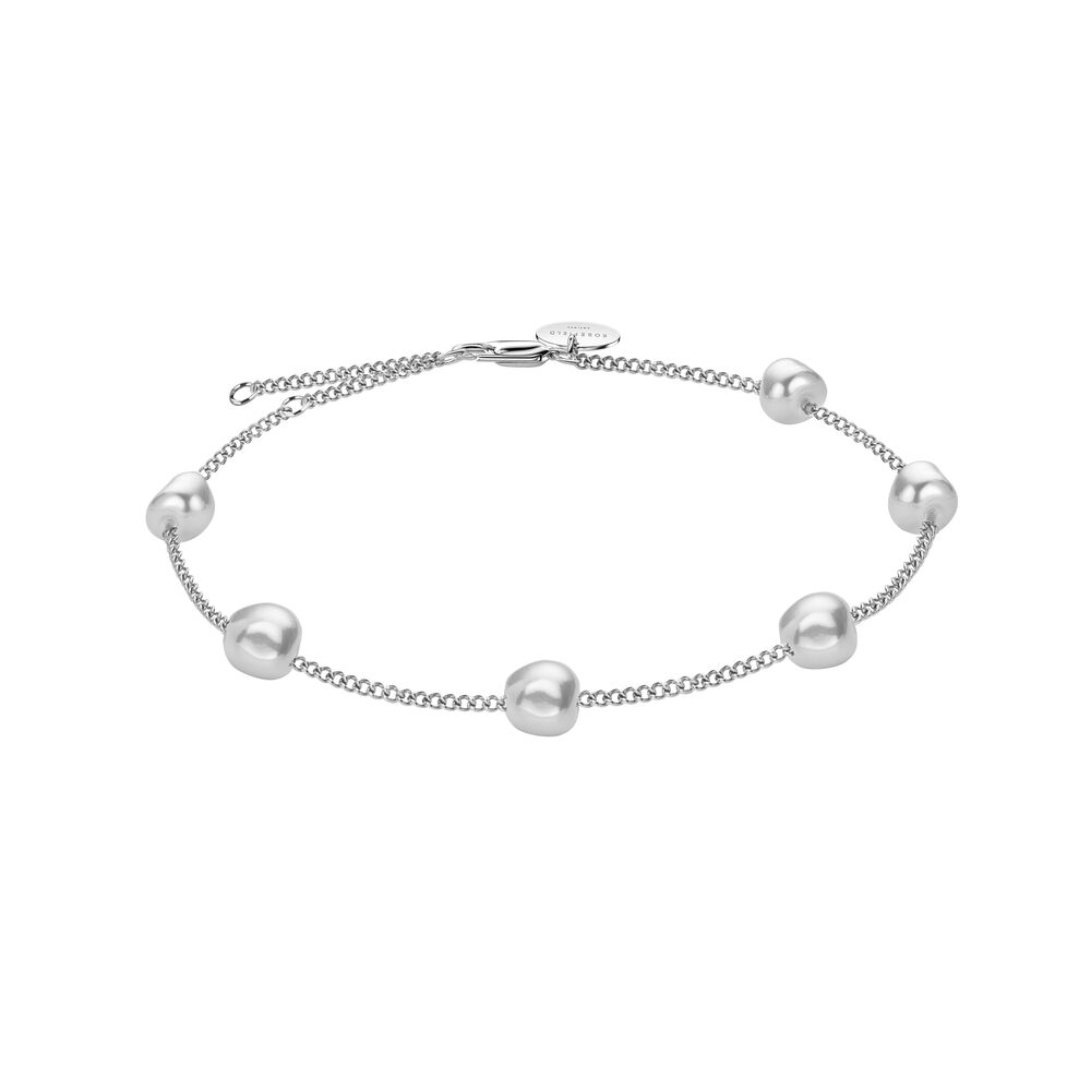 ROSEFIELD JBLPS.J604 İncili Zincir Çelik Bileklik