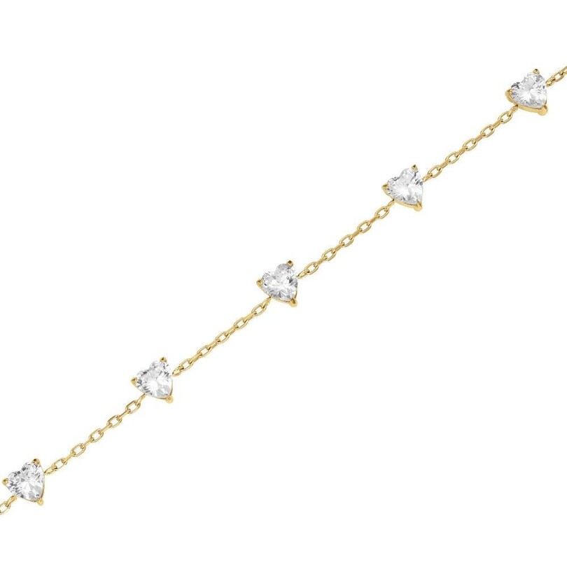 Rosefield JBRHG.J1013 Sıra Kalp Çelik Bileklik - Thumbnail