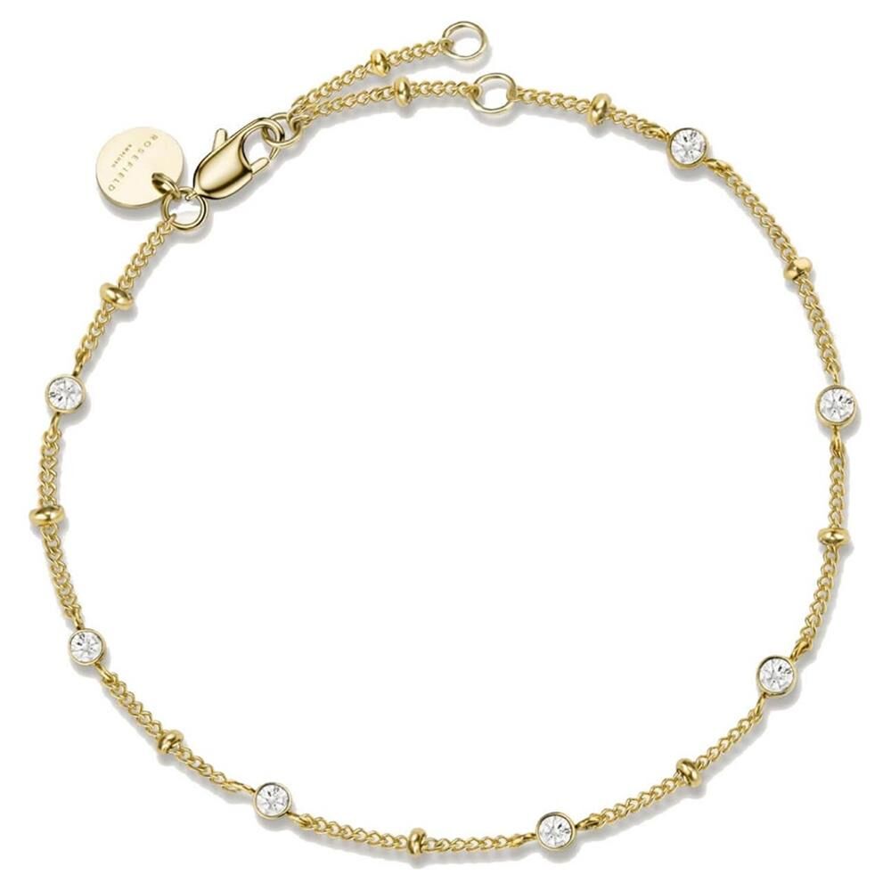 Rosefield JBSCG-J262 Multi Crystal Çelik Bileklik