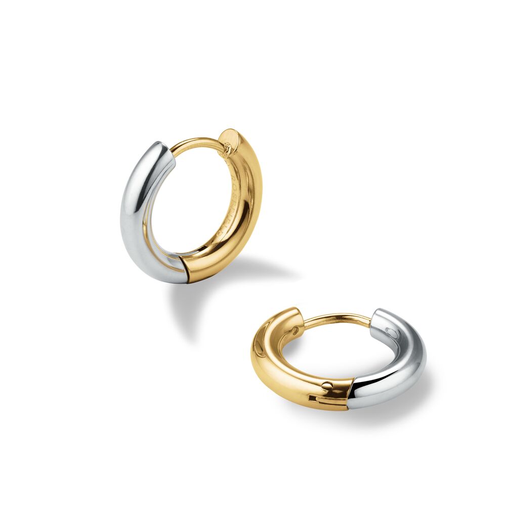 ROSEFIELD JEDHG.J710 Çemberli İki Renk Çelik Küpe