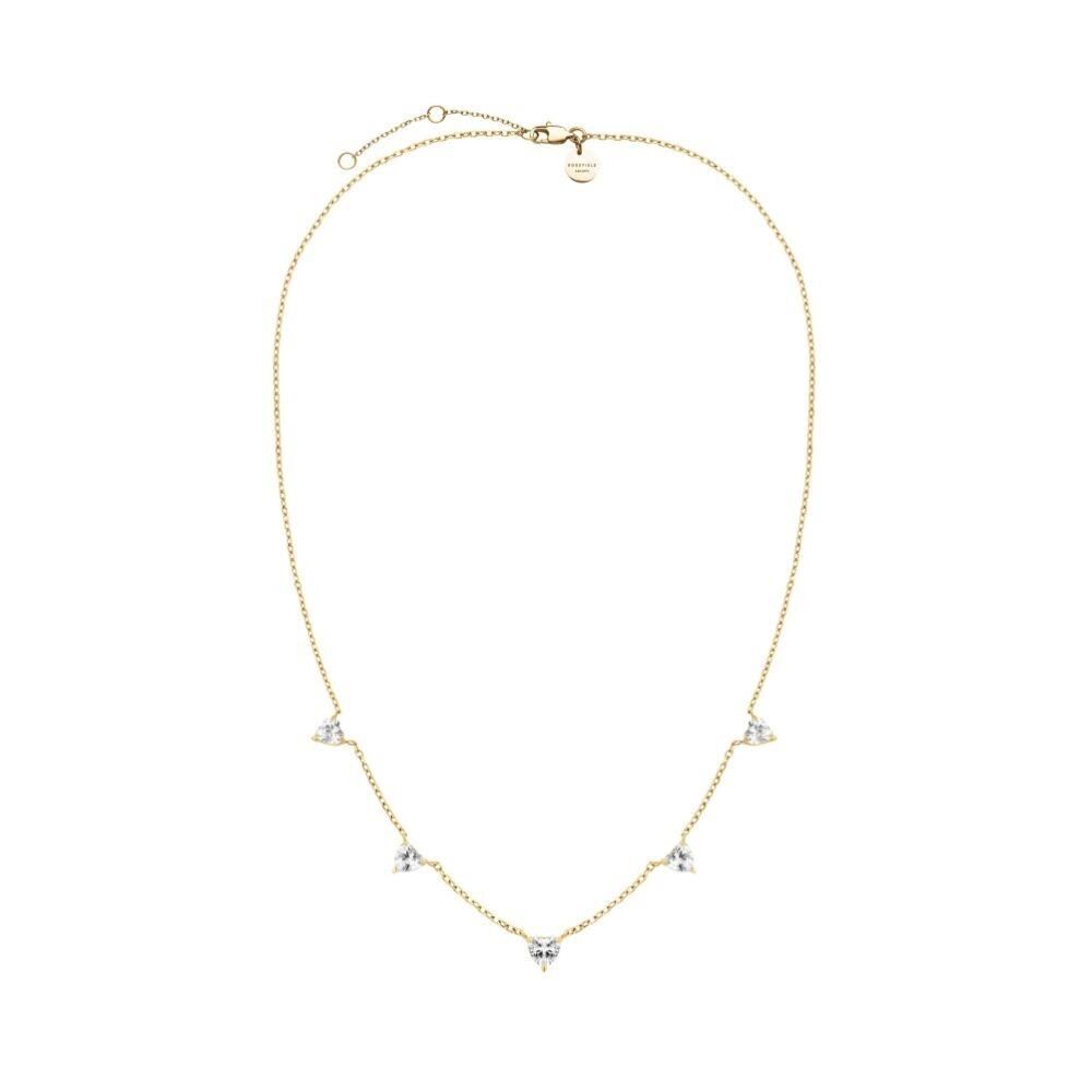 Rosefield JNRHG.J1005 Sıra Kalpli Çelik Kolye