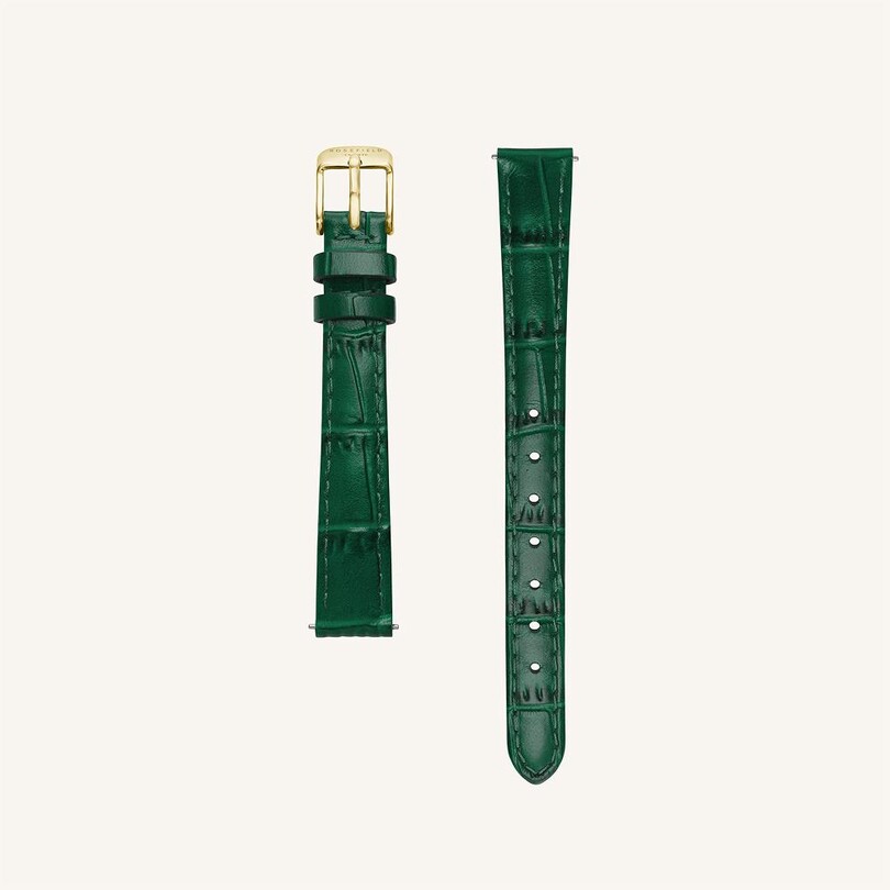 ROSEFIELD KORDON - ROSEFIELD OGGL.S363 12 mm Yeşil Deri Kayış
